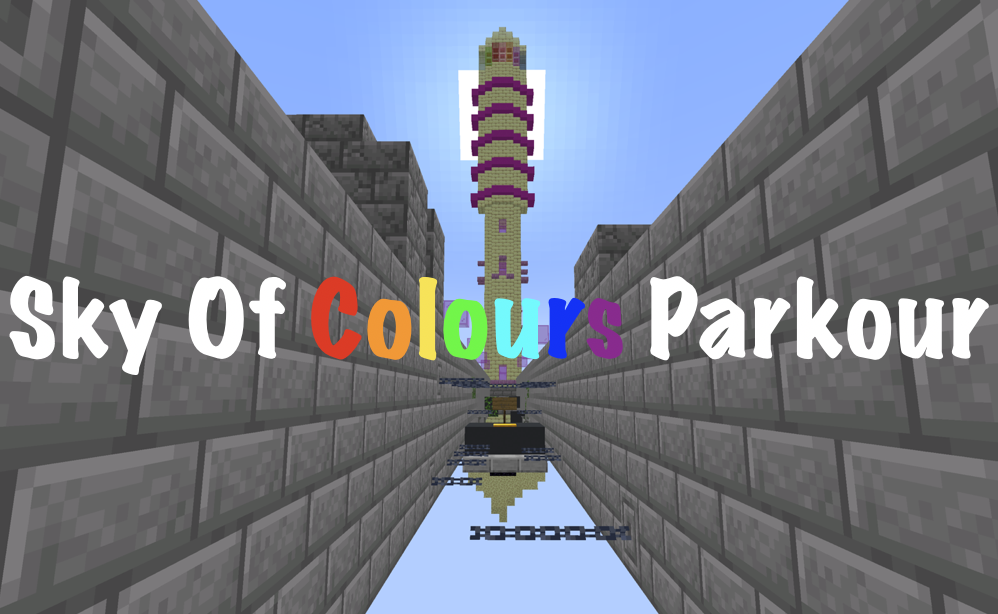 Baixar Sky of Colours Parkour para Minecraft 1.16.4